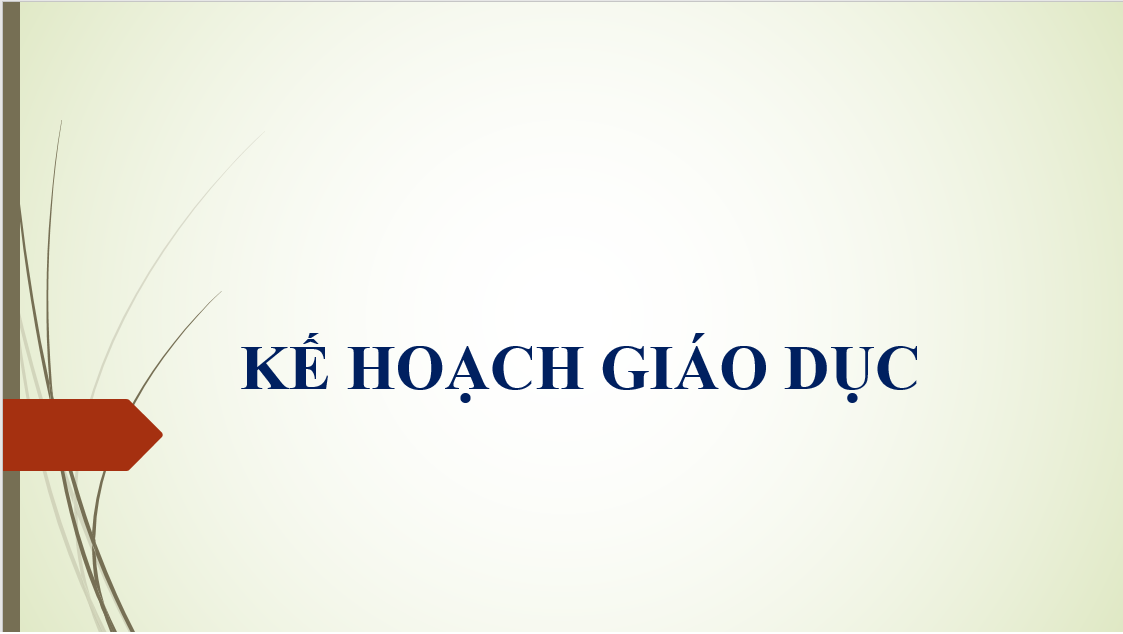 kh GIÁO DỤC